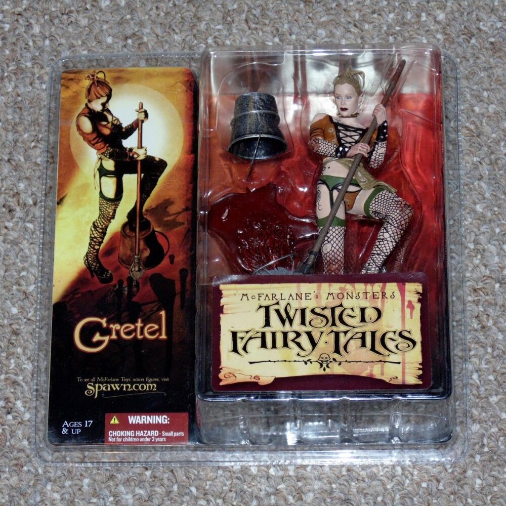 2005 McFarlane's Monsters Twisted Fairy Tales Gretel Brand New Sealed MIB
